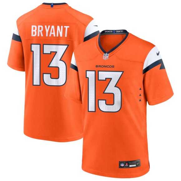 Mens Youths Kids Womens Pat Bryant Orange Stitched Jersey